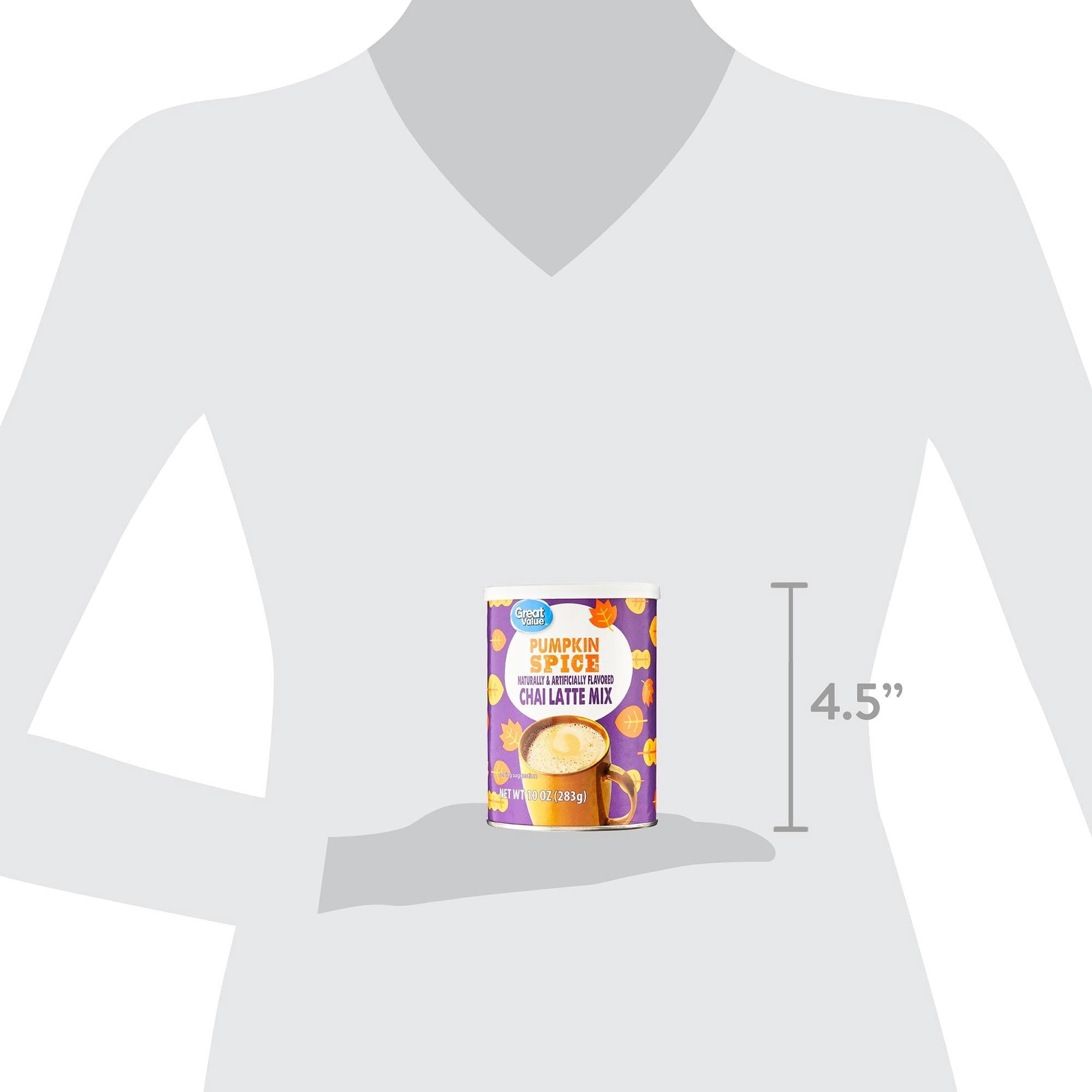 Great Value Pumpkin Spice Chai Latte Mix 10oz