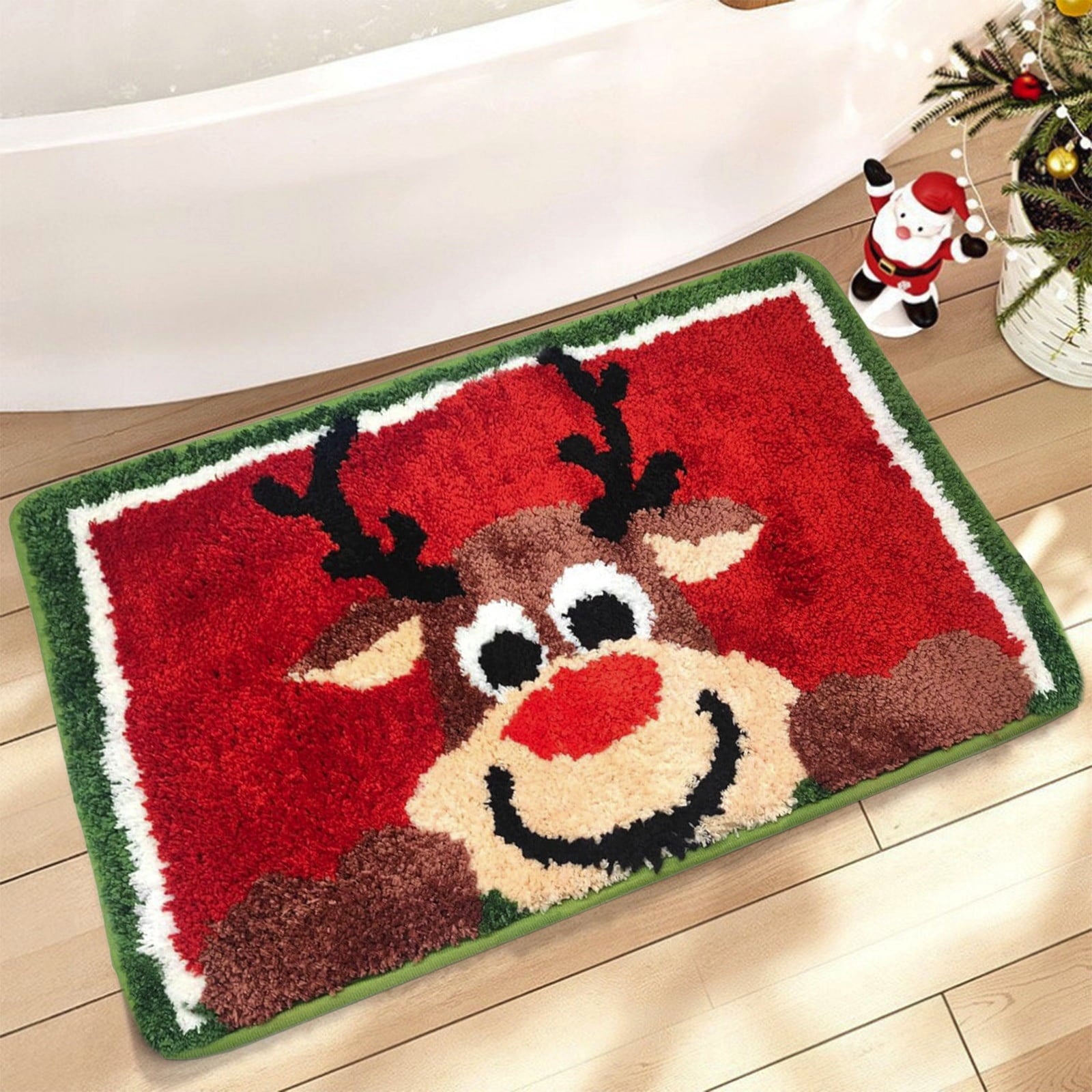 YZEGDCH Bathroom Rugs Yellow Extra Soft Rugs Absorbent Quick Dry Machine Washable