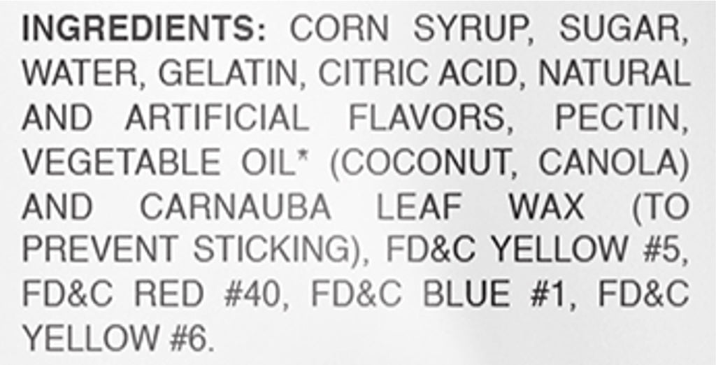 Albanese Halloween World's Best 12 Flavor Gummi Bear Cubs, 9 oz,18 Mini Packs, Gluten Free