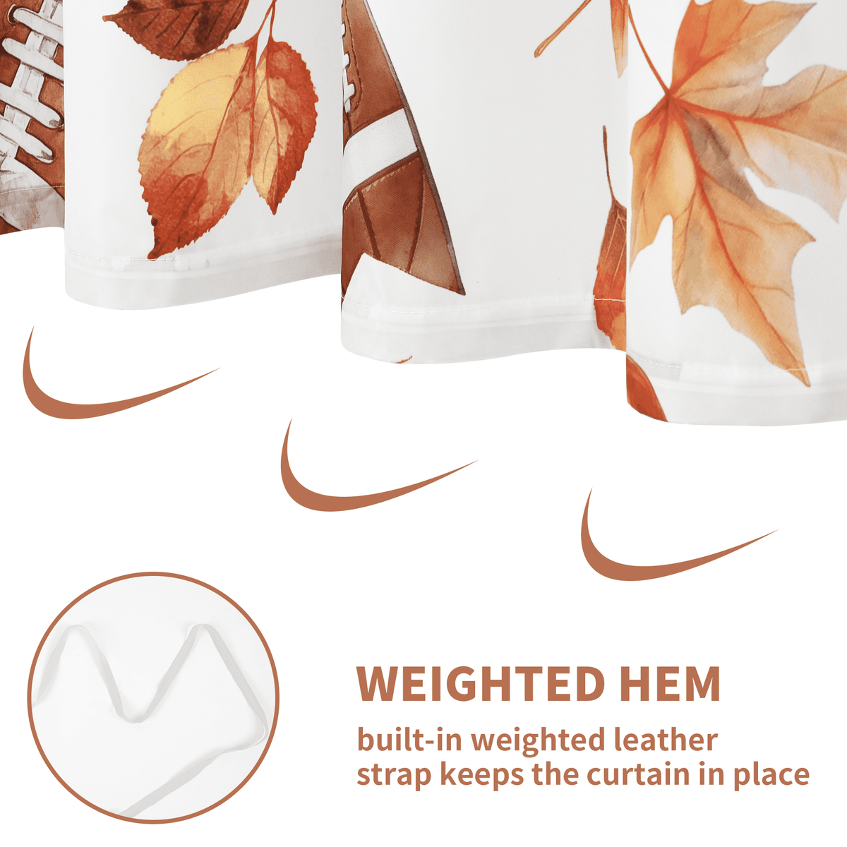 Ikfashoni Fall Shower Curtain with Hooks, Fall Decor for Home, Buffalo Plaid Pumpkin Waterproof Bathroom Curtains, 72"X72"