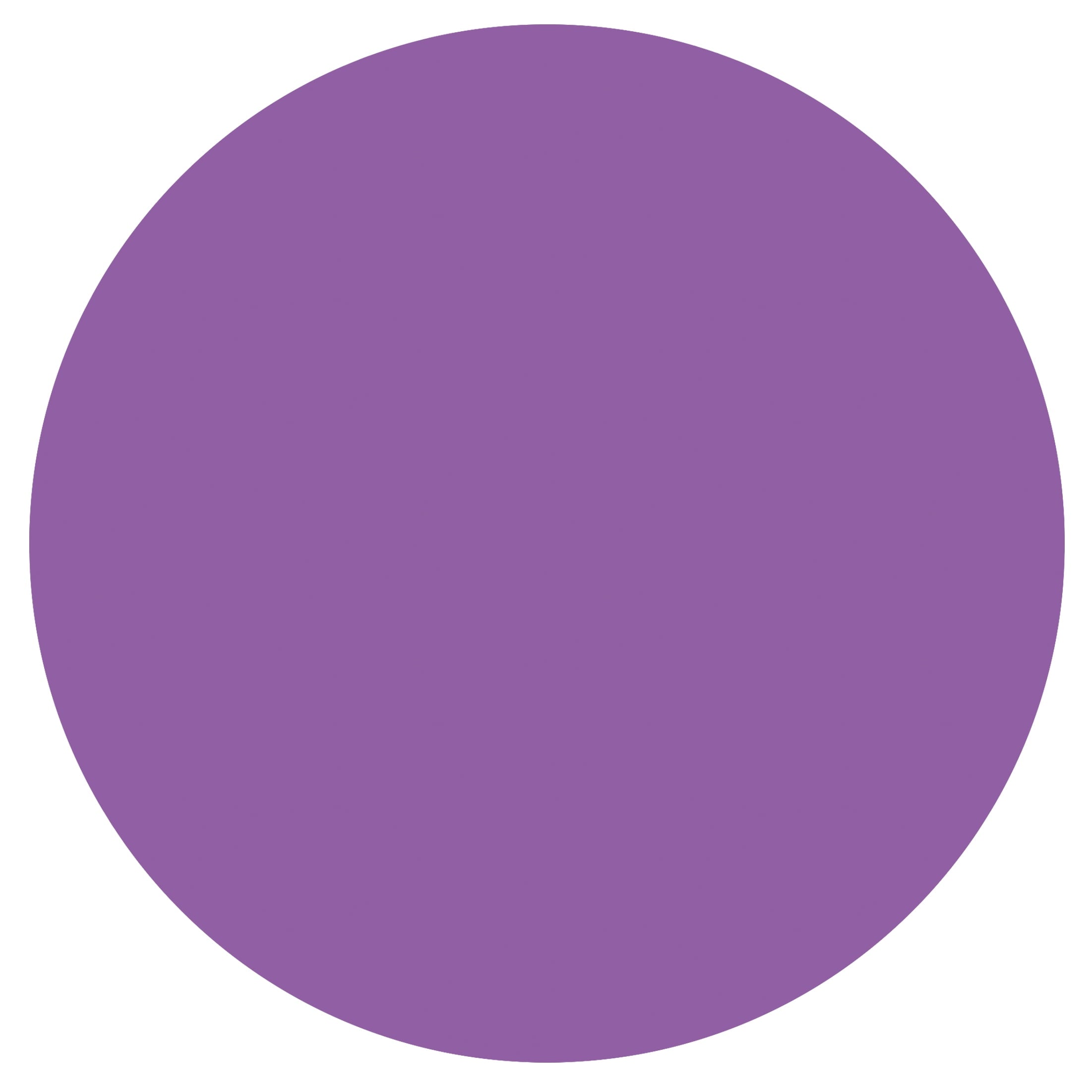 Way To Celebrate Purple Round Plastic Table Cover, 84 in, 1 Count