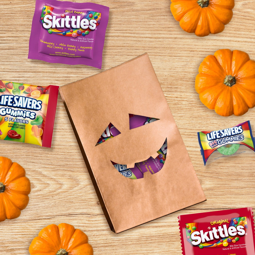 Mars Mixed Skittles and Life Savers Gummies & More Chewy Halloween Candy - 35 Ct Bulk Bag