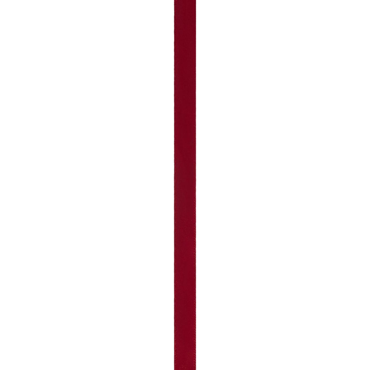 Offray Ribbon, Red Wine 3/8 inch Single Face Satin Polyester Ribbon, 18 feet