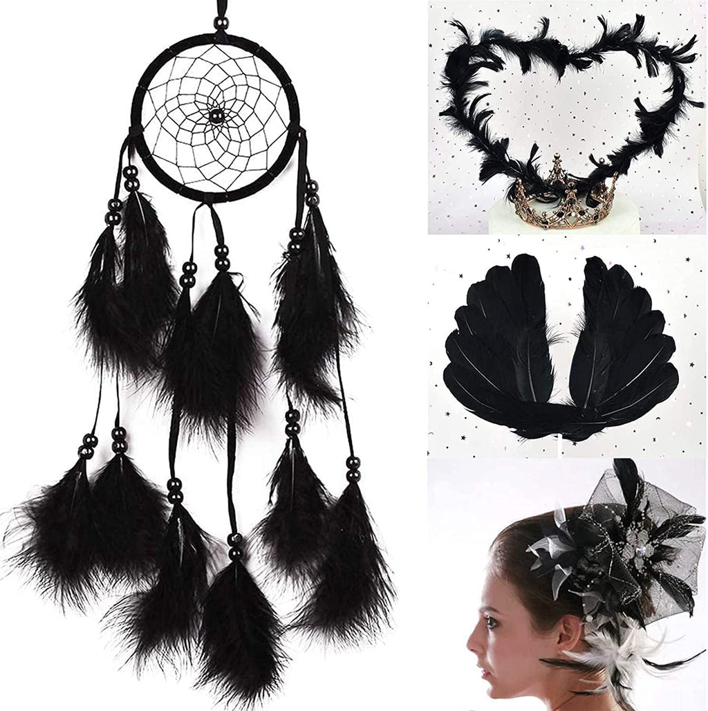 600PCS Red Feathers, 3-4.7 inch Feathers Bulk for DIY Crafts Wedding Halloween Costume Party Decorations Dream Catcher Supplies