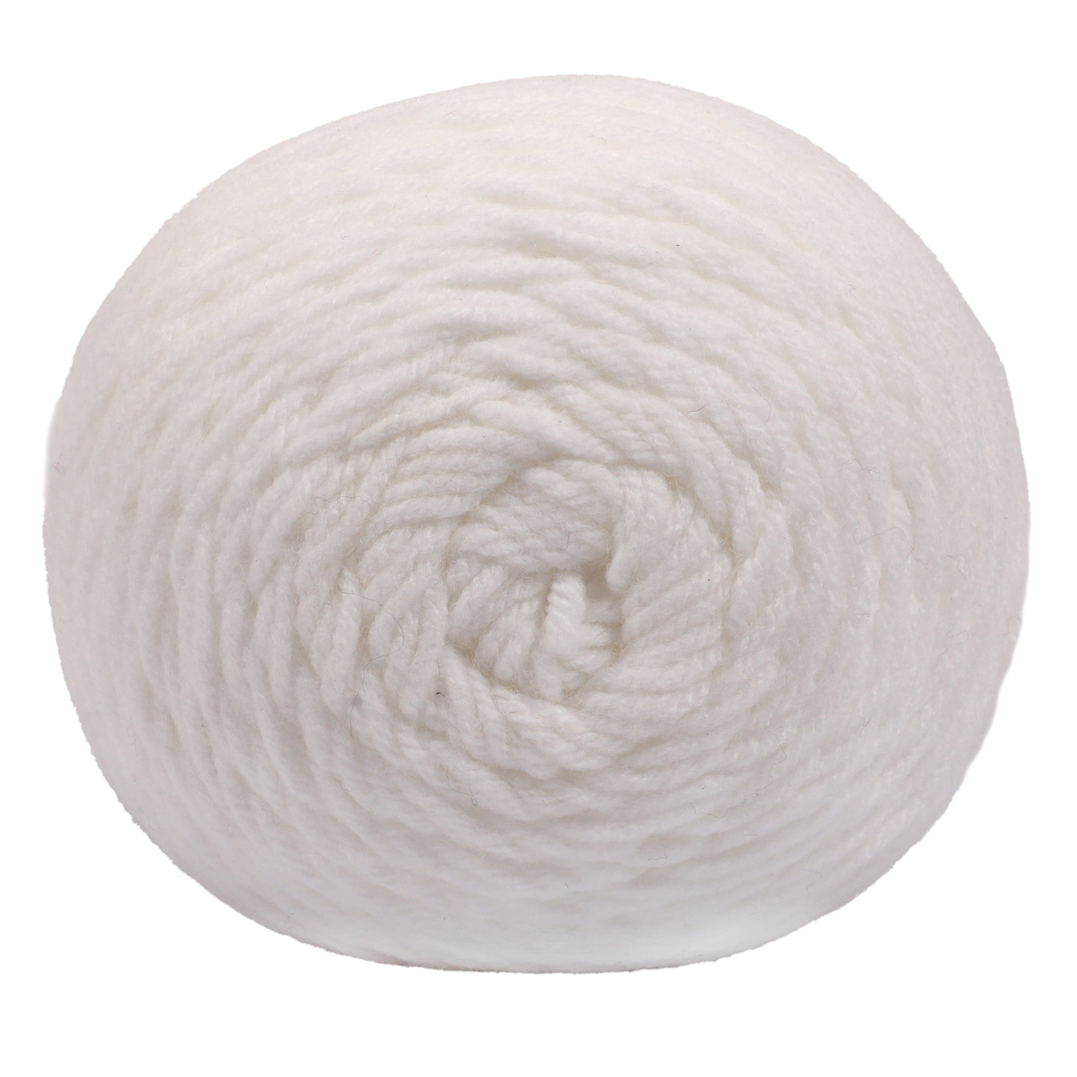 Mainstays Medium Acrylic Yarn, White, 14 oz, 798 yd
