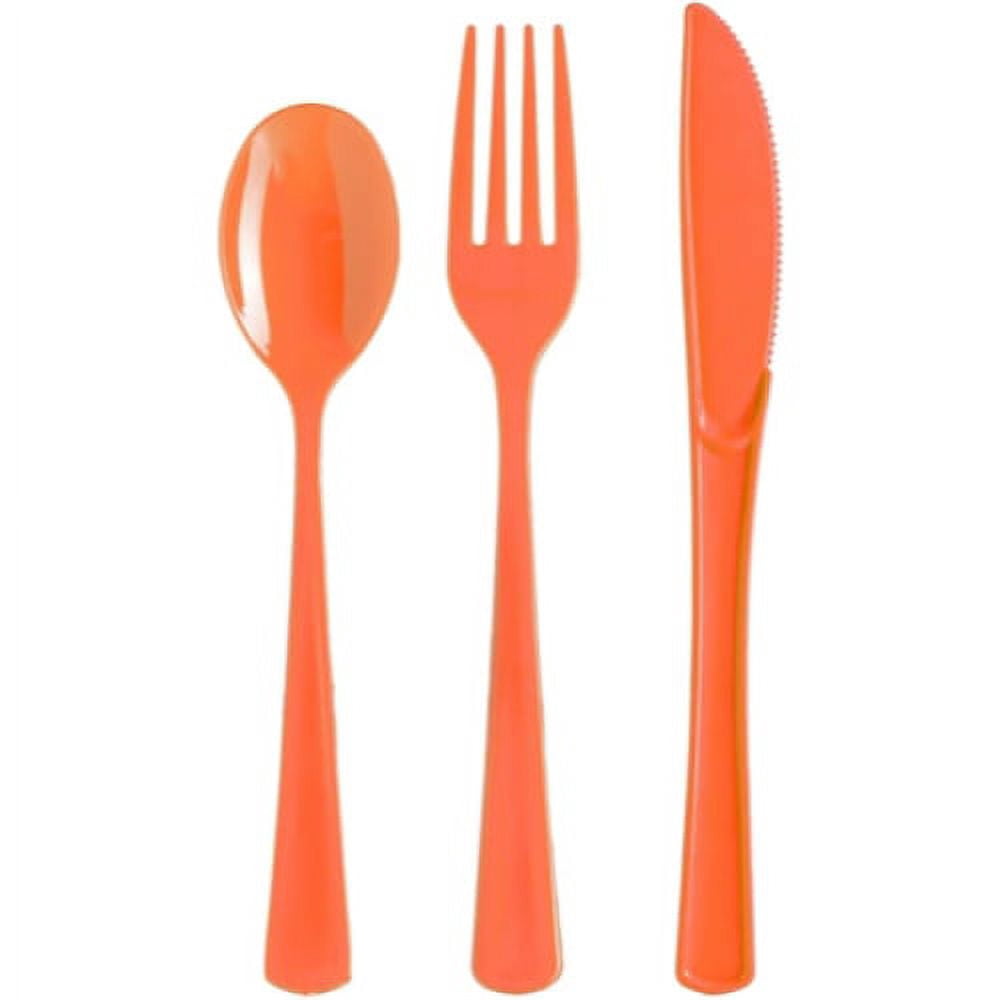 Crown Display Halloween Plate Set With Cutlery - Serves 40