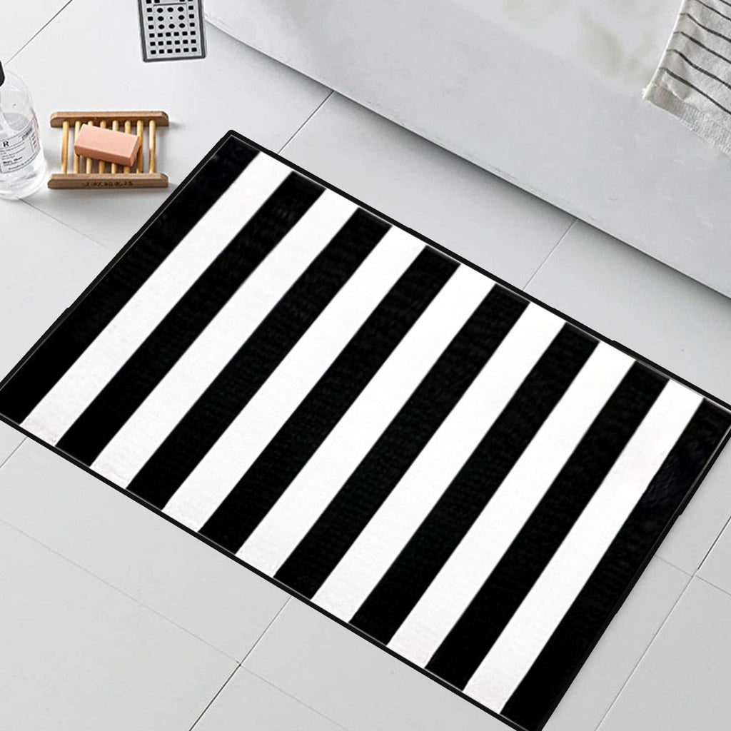 Mouliraty Fall Outdoor Rug,15.7x23.6in,Halloween Thanksgiving Decor Rug New Stripe Outdoor Rug Layered Doormats for Washable Carpet Front Door Porch Farmhouses Entryway Patio Dark Color Rug