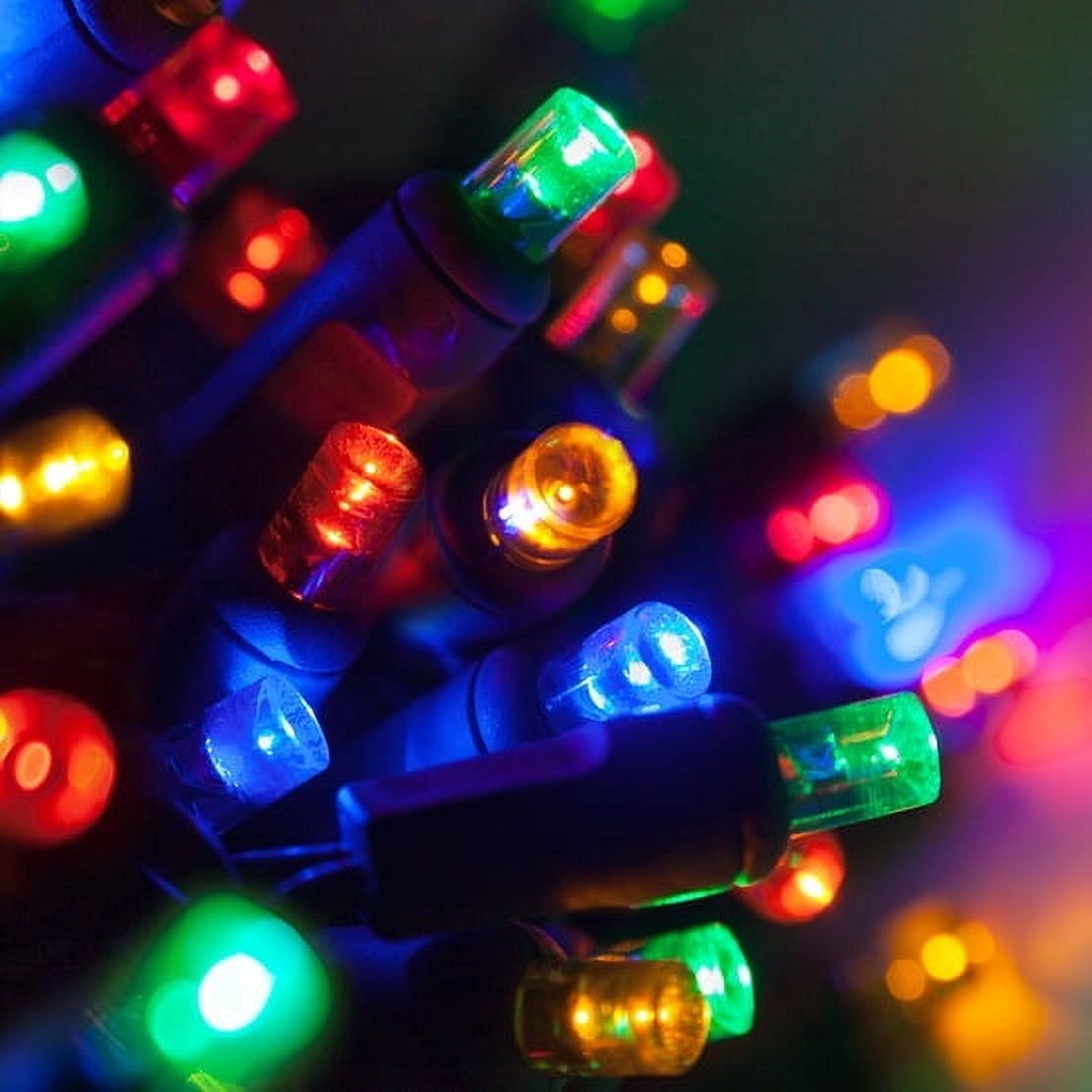 Wick's Outdoor Living LED 5MM Multi-Color Holiday Lights, 50 FT in length, 150 CT, and 6 different color options