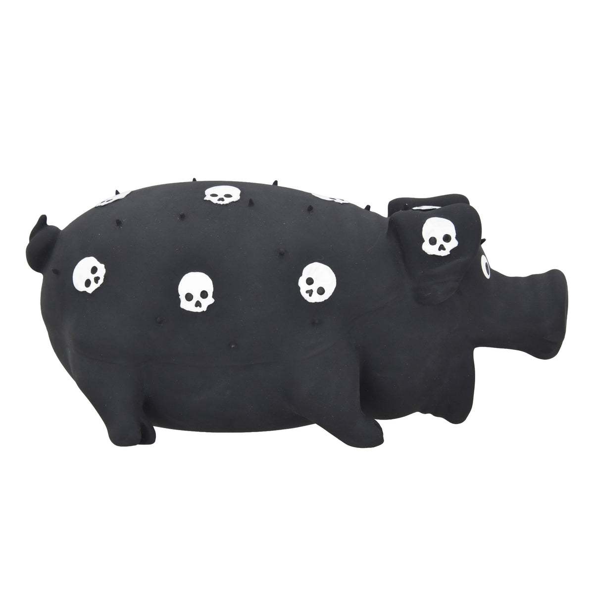 Vibrant Life Halloween Pigglesworth with Skulls Dog Toy