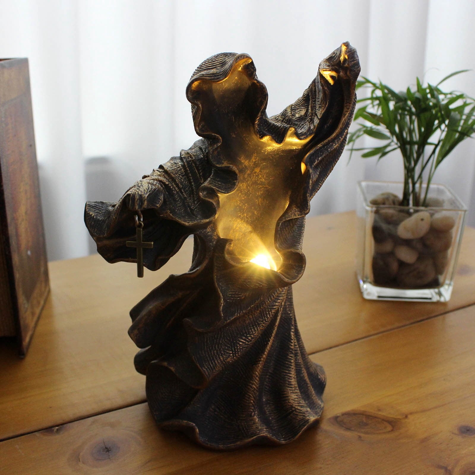 Ghost Night Light Halloween Decorations Bedside Night Light with Tap Control, Dimmable Nursery Decor Lamp, Fun Ghost Gift for K*ids, Halloween Room Decor, Ghost Lamp