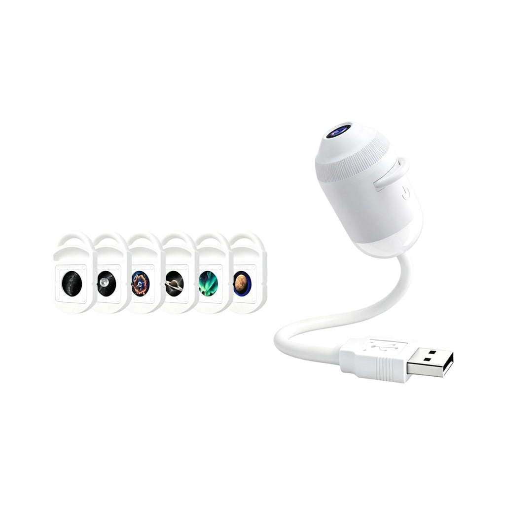 2026 NEW HD Smart Dynamic 5D Holographic Night Light Projector, 2-in-1 Galaxy Star & Ocean Ceiling Projector with 1 HD Films, 360° Flexible USB Powered Ambient Light for Bedroom & Room Decor