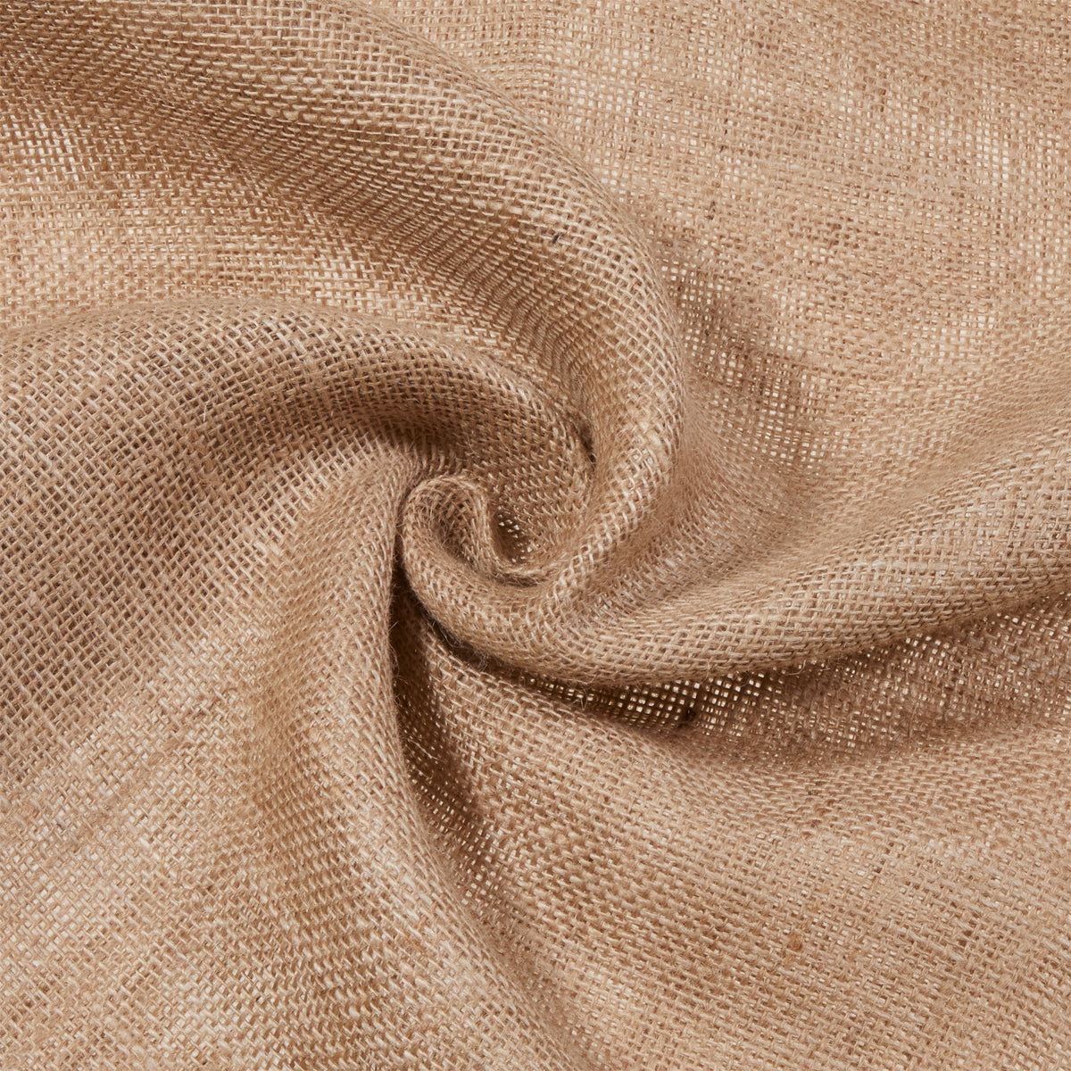 Allen Company Folded & Precut Jute Burlap Craft Fabric, 46"W x 2-Yards, Natural