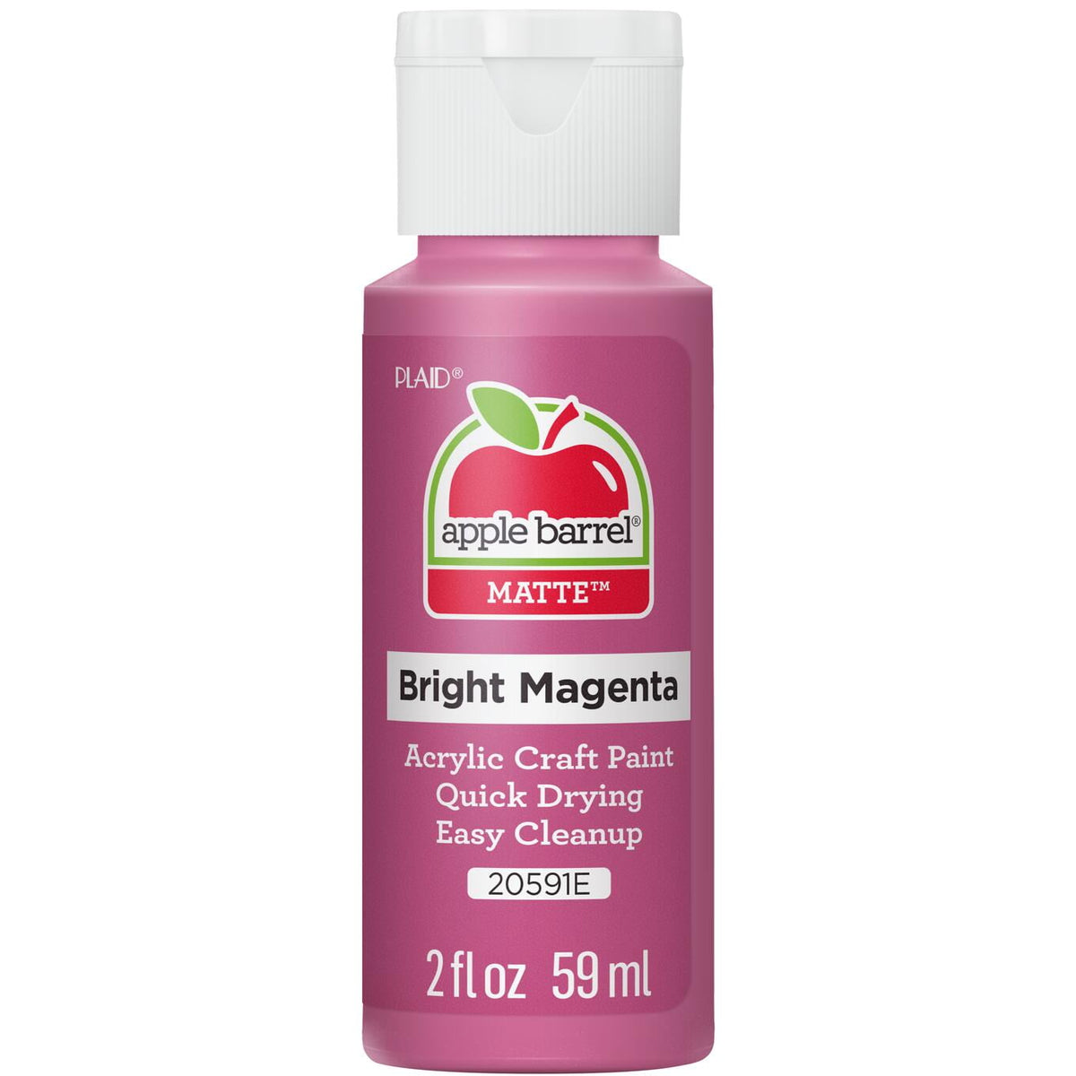 Apple Barrel Acrylic Craft Paint, Matte Finish, Pumpkin Orange, 2 fl oz