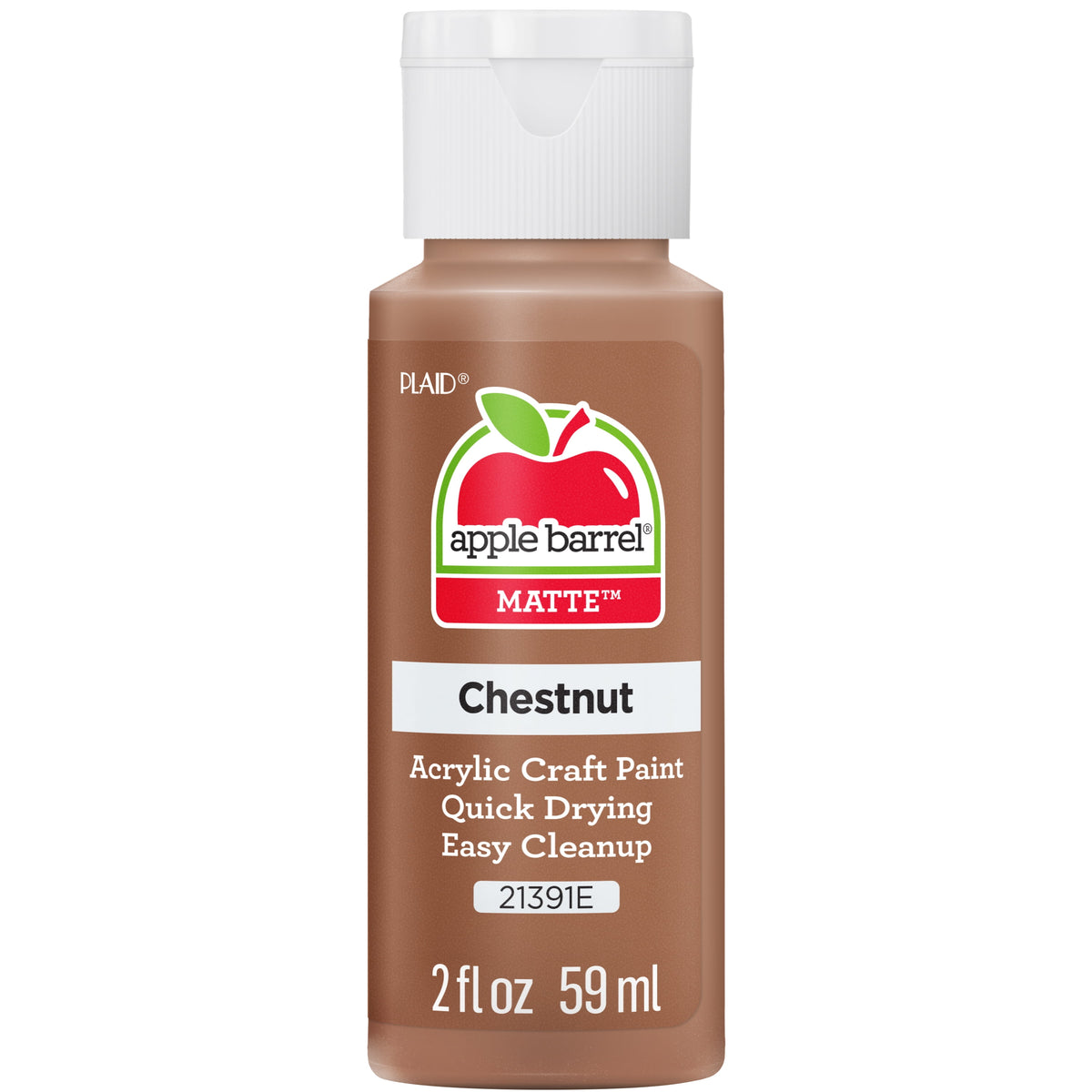 Apple Barrel Acrylic Craft Paint, Matte Finish, Pumpkin Orange, 2 fl oz