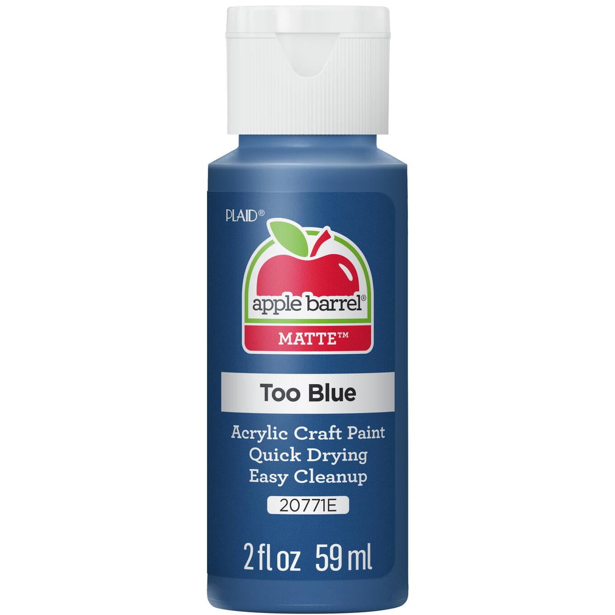 Apple Barrel Acrylic Craft Paint, Matte Finish, Pumpkin Orange, 2 fl oz