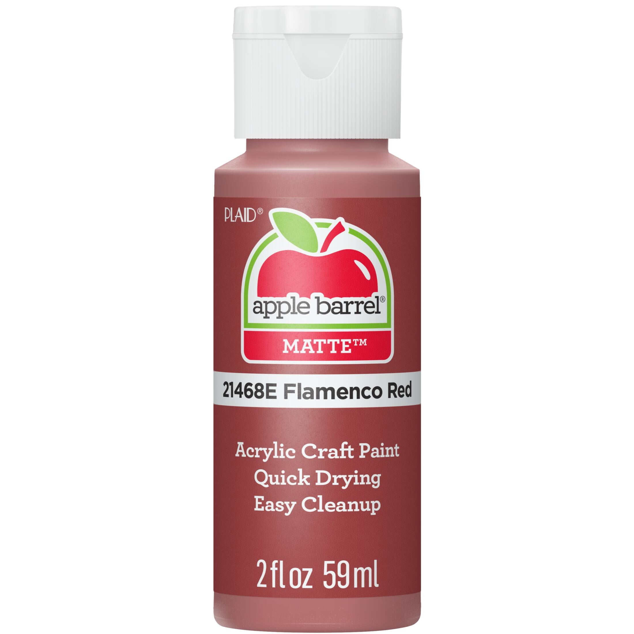 Apple Barrel Acrylic Craft Paint, Matte Finish, Pumpkin Orange, 2 fl oz