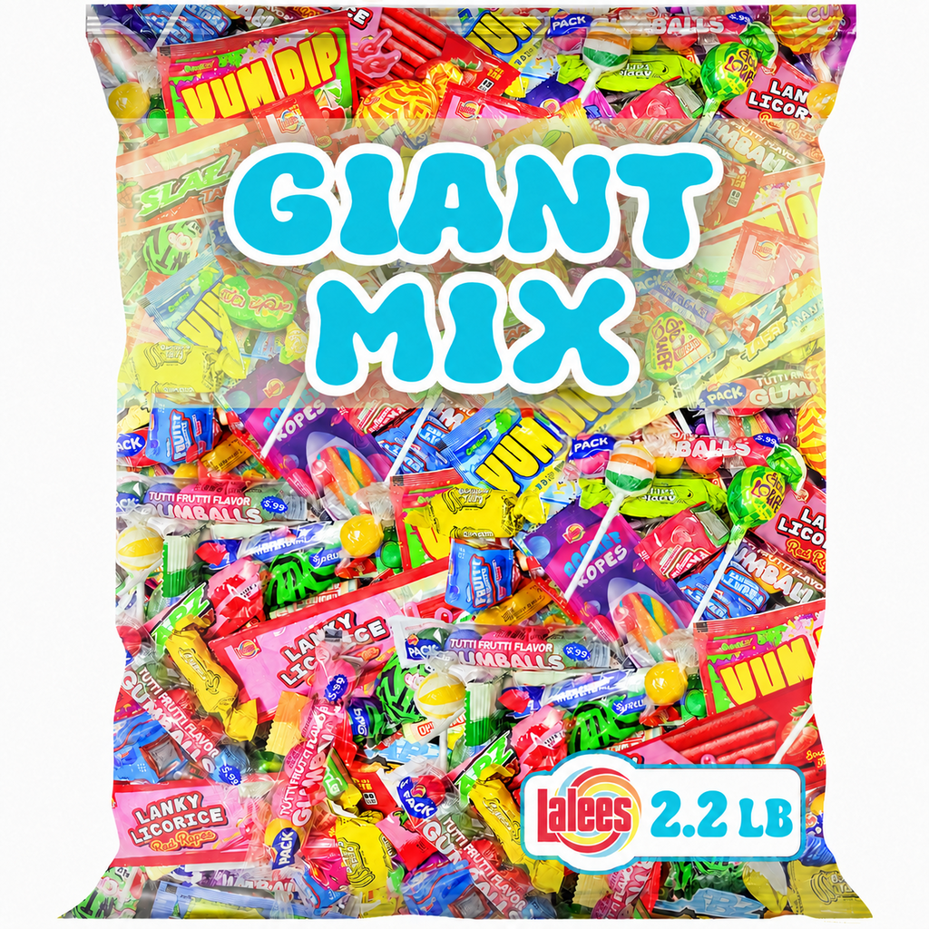 Lalees Assorted Candy Mix, Individually Wrapped, 2.2 lb