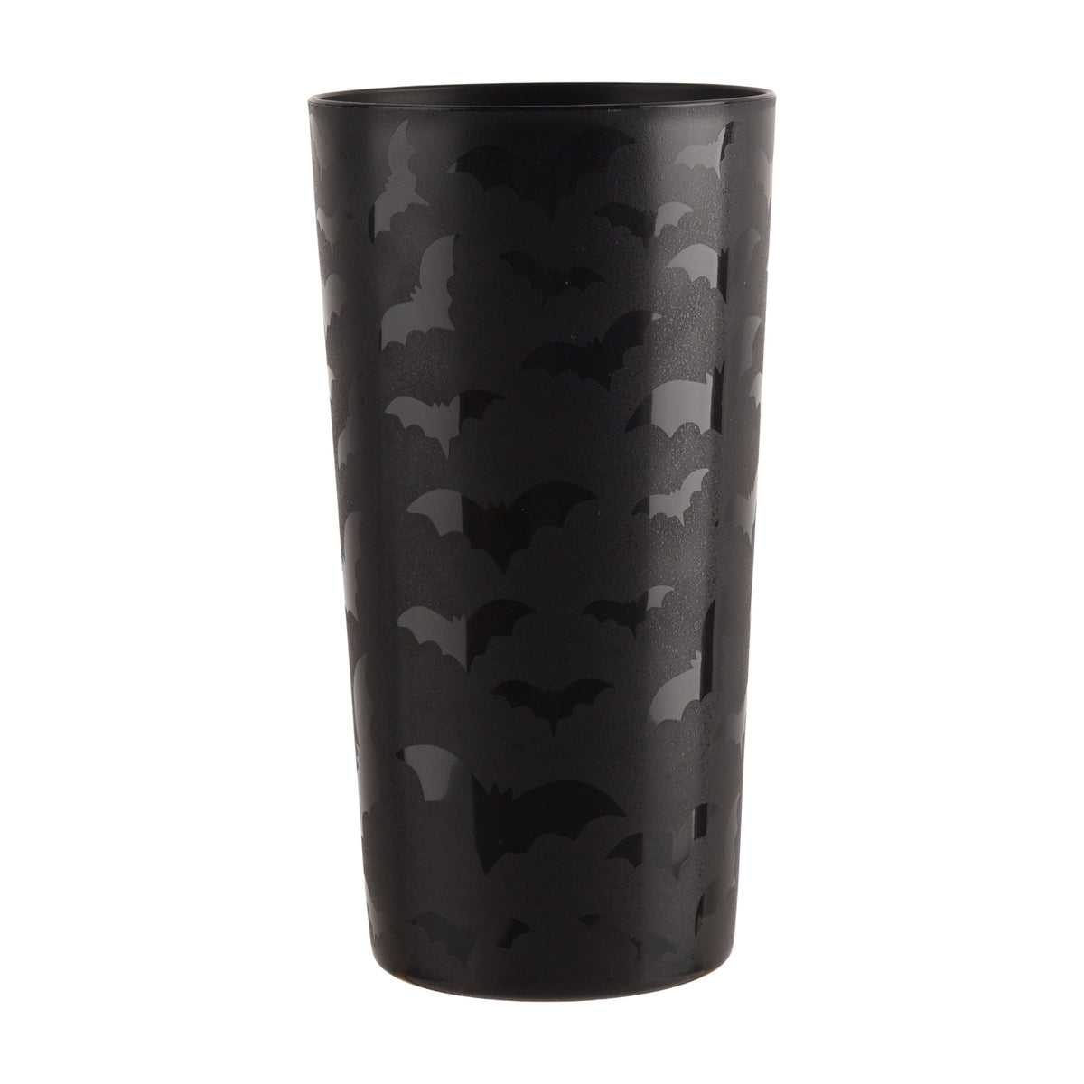 Mainstays 26 oz Round Plastic Skeleton Tumbler, Purple