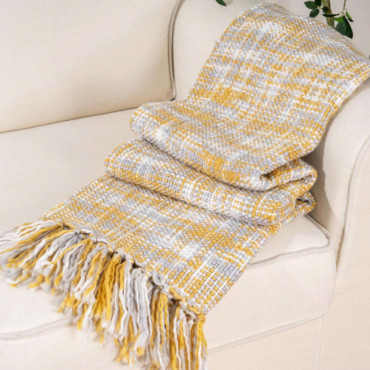 Orange Throw Blanket for Couch,Decorative Fall Blanket,Halloween Throws for Home Decor,50"x60"
