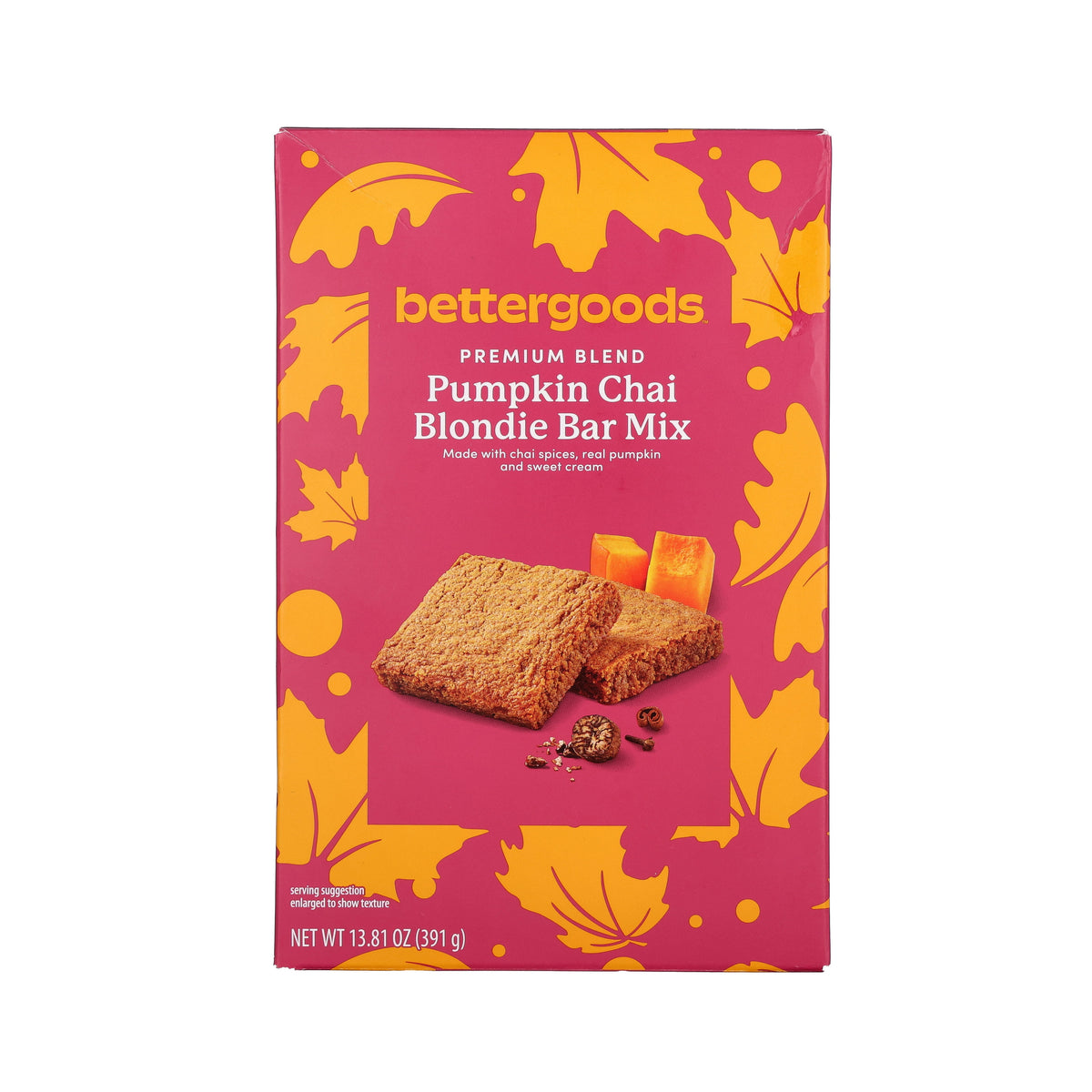 bettergoods Chai Pumpkin Blondie Bar Mix, 13.81 oz