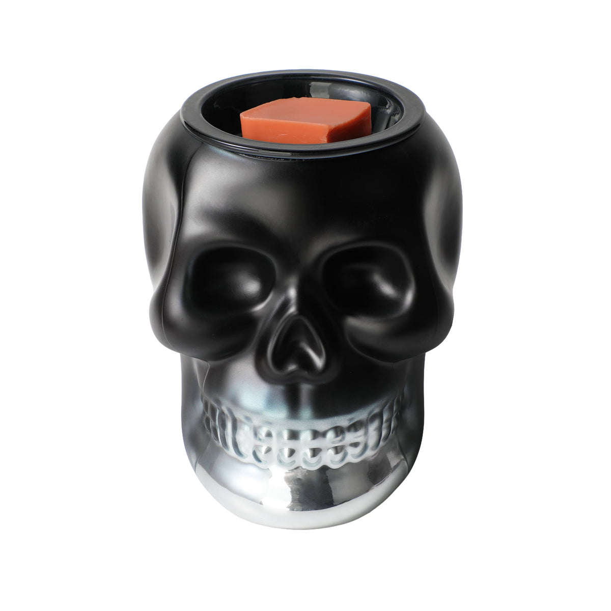 Better Homes & Gardens Halloween Ceramic Electric Plug-in Wax Melt Warmer with Farm Apple Pumpkin Wax Melts, Spooky Ghost