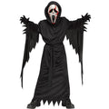 Officially Licensed Bleeding Ghost Face Halloween Costume for Children, Boys Size L (10/12), by Fun World