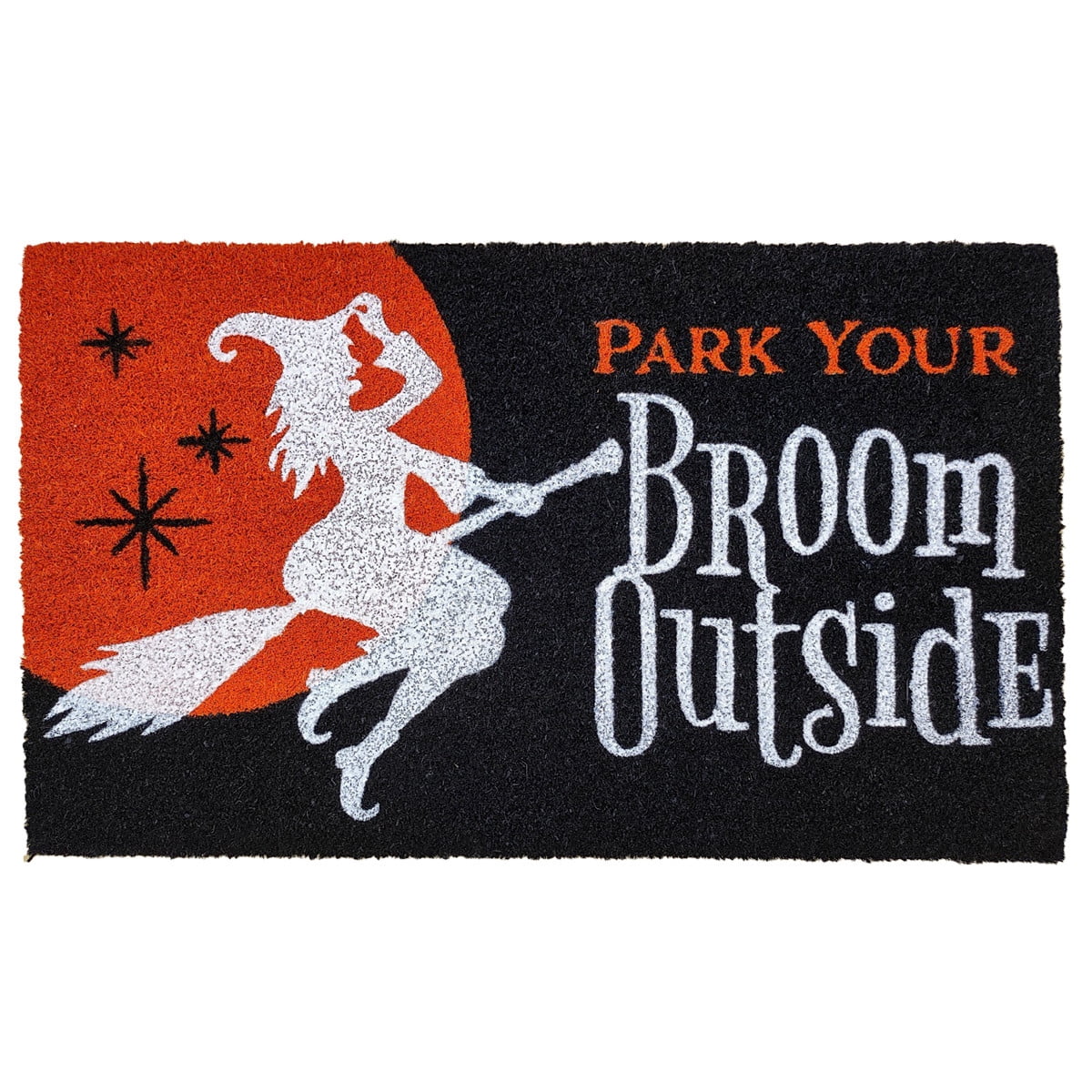 Briarwood Lane Halloween Coir Doormat 30x18 Come in For a Spell Natural Fiber For Halloween Coir Doormat