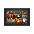 Briarwood Lane Halloween Doormat 30x18 Indoor Outdoor Patterned Jack-O-Lanterns For Halloween Doormat