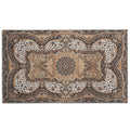 Brown Vintage Tribal Western Non Slip Washable Door Mat Funny Doormat Outdoor Inside Floor Rugs Crystal Velvet 30x17 Inches