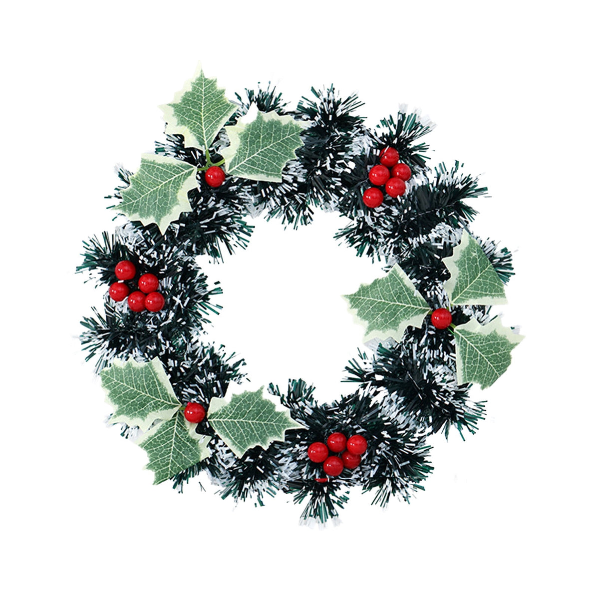 Btomtd Diameter 8" Pumpkin Skull Wreath Halloween Decor Acrylic Round Disk Hanging Ornament with Garland for Front Door Window, B