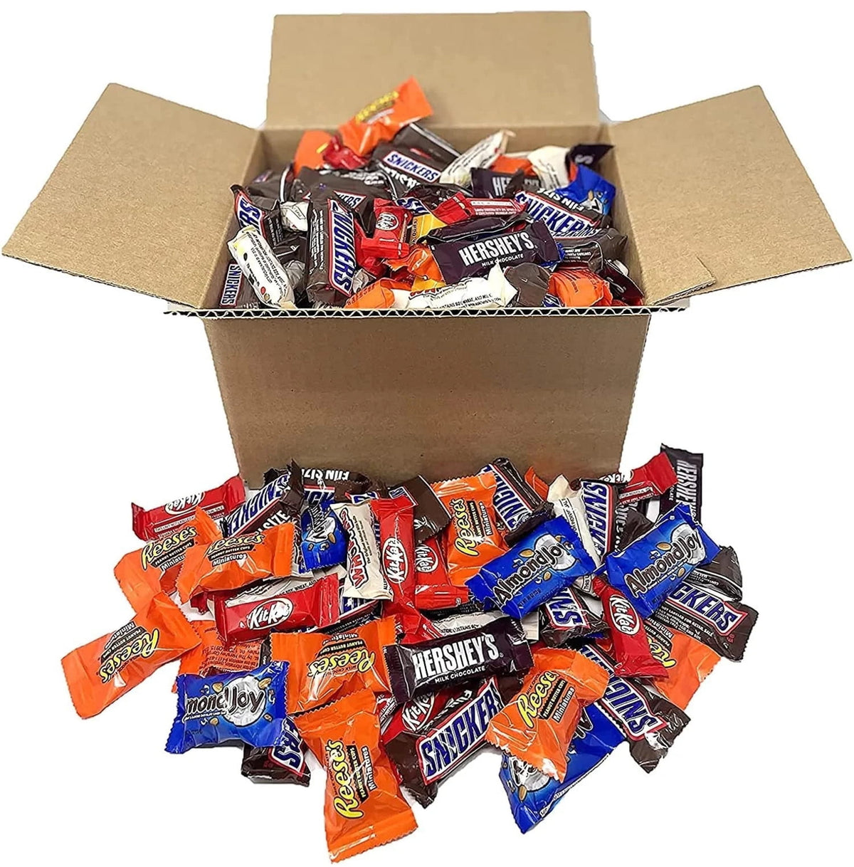 Bulk Chocolate Candy: Individually Wrapped Fun Size Mix for Halloween Trick-or-Treating Easter Eggs Candy Dishes Wedding Size: 5 Pounds