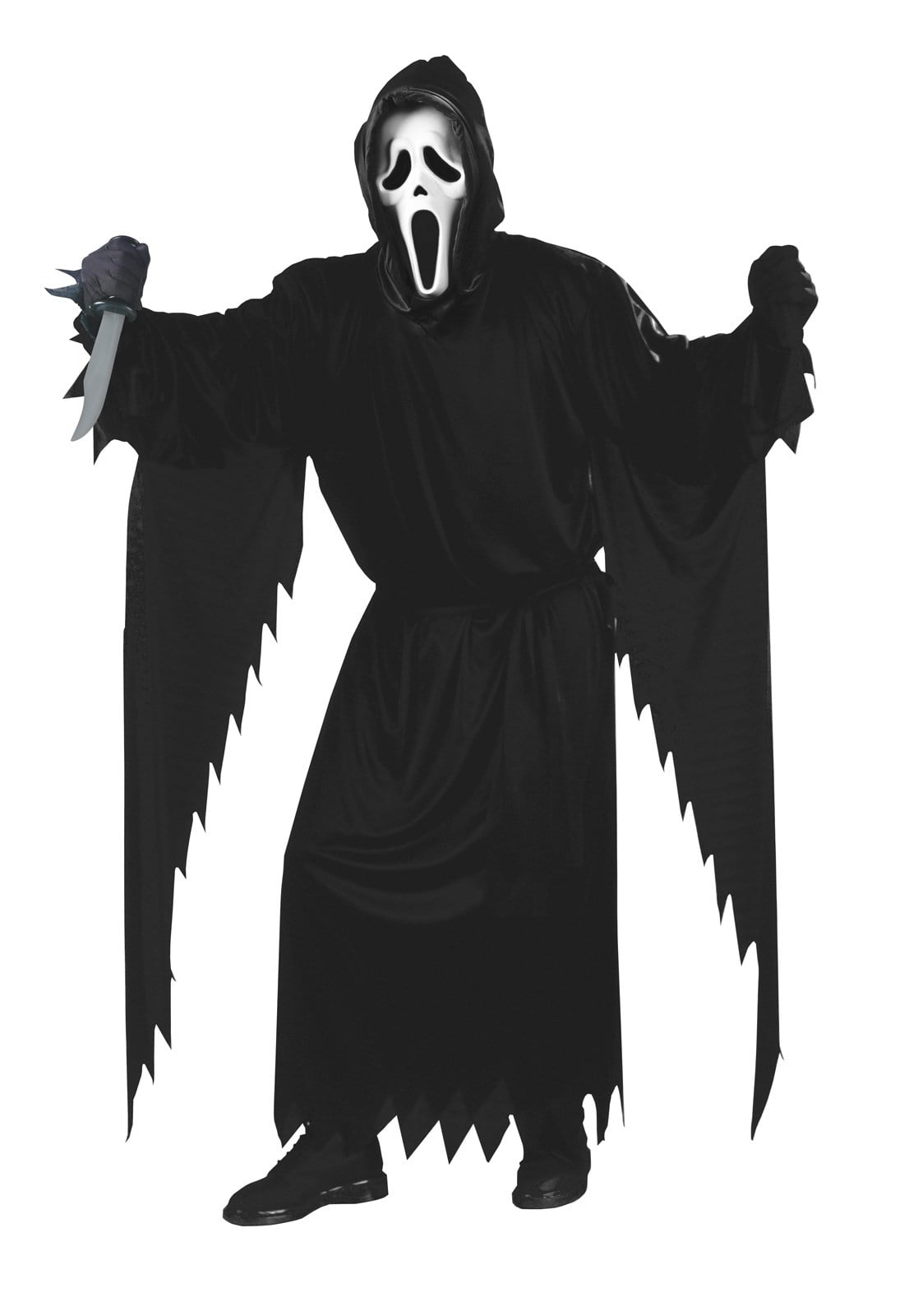 Costumes For All Occasions Ghost Face Killer Men's Halloween Fancy-Dress Costume for Adult, One Size