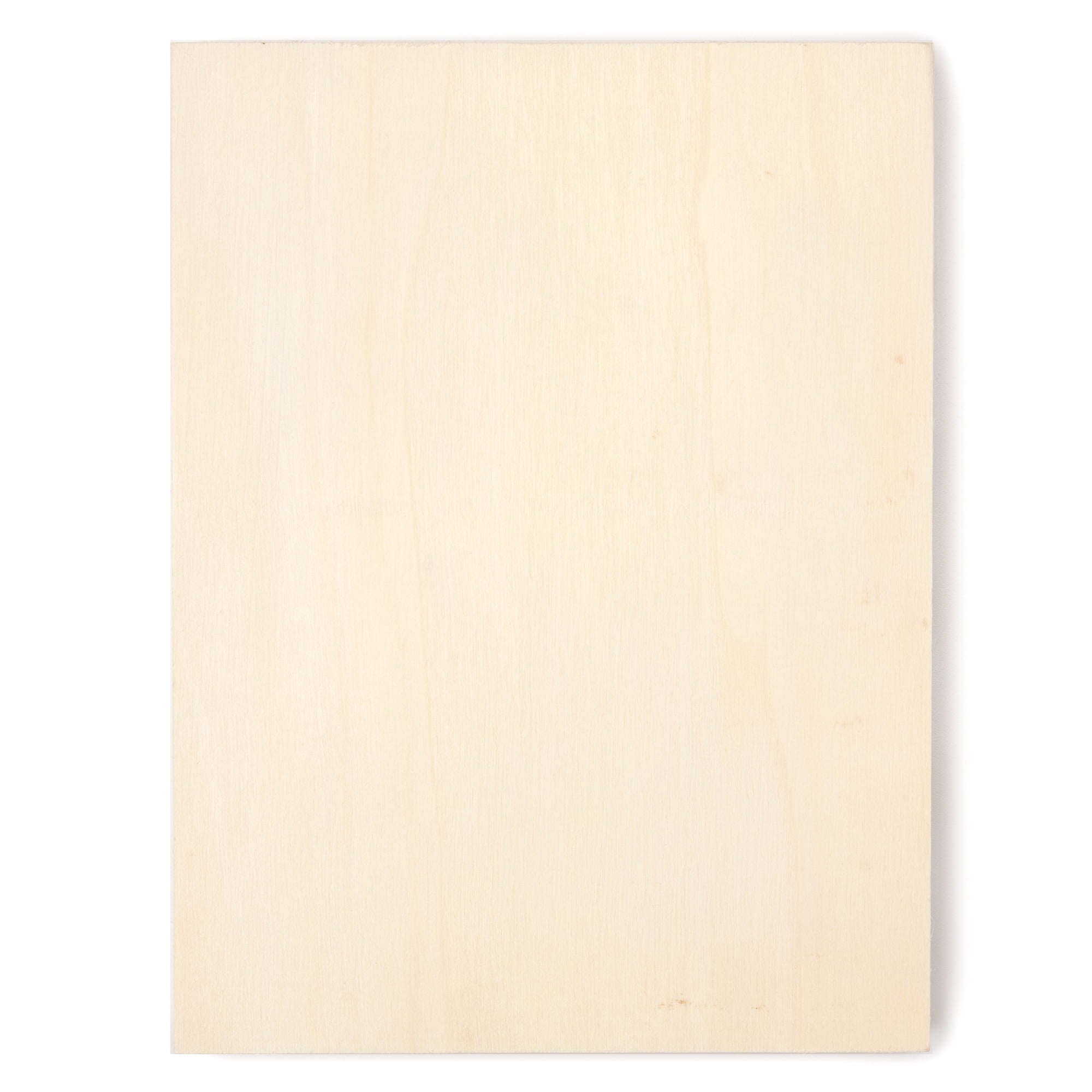 (3 pack) Cousin DIY Rustic Unfinished Natural Wood Rectangle Canvas 6" x 8" x .75"