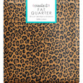 Fat Quarter 100% Cotton Cheetah, Brown, 18"x 21" for Quilting & Sewing, 1 Each