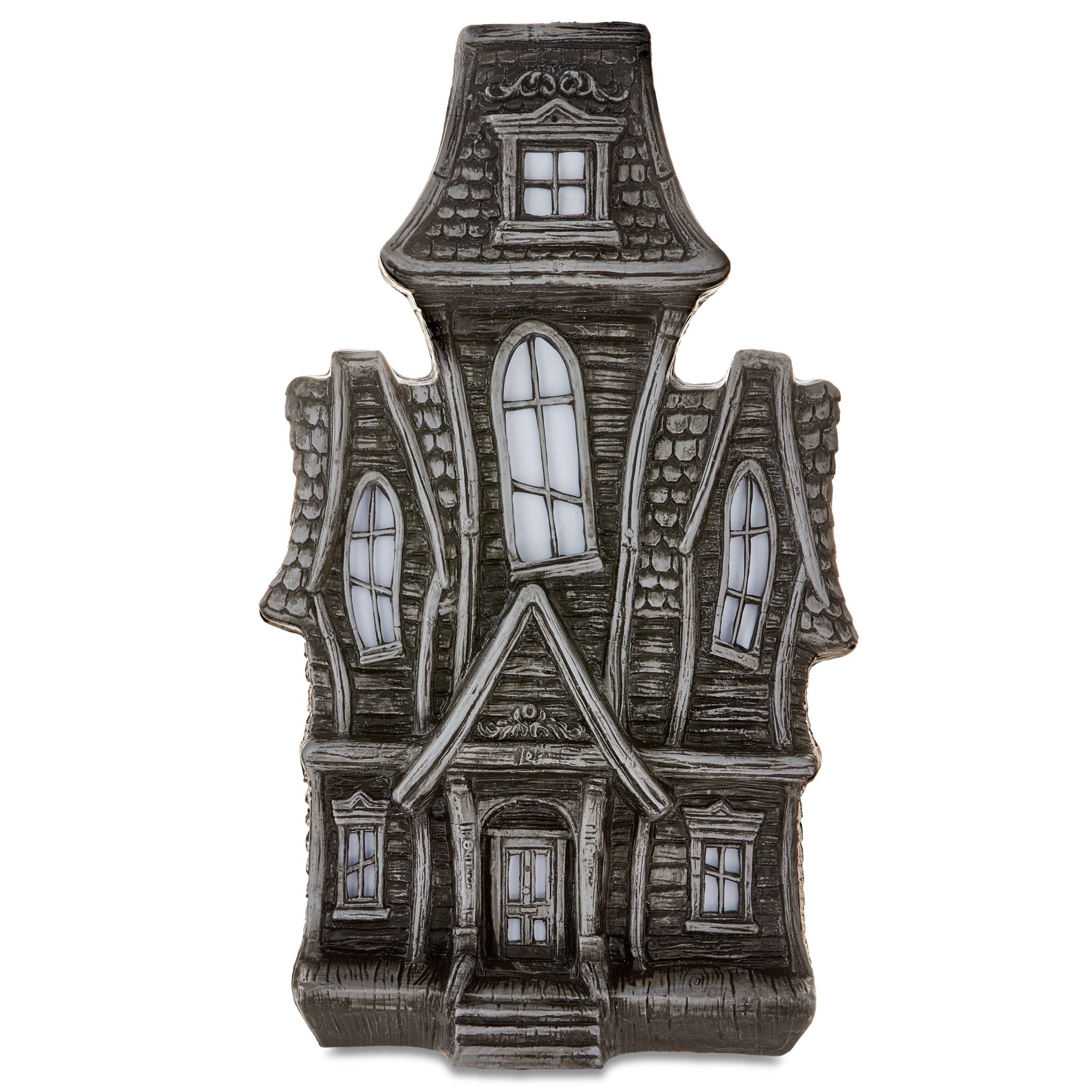 Animated Haunted House 24" Plastic Indoor Halloween Decoration, by Way To Celebrate