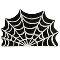 Halloween Spider Web Bath Mat,Bath Mat Non-Slip Rugs Spiderweb Rug Machine Washable Goth Bath Mat Area Rugs Gothic Rug for Front Door, Bedroom,Living Home