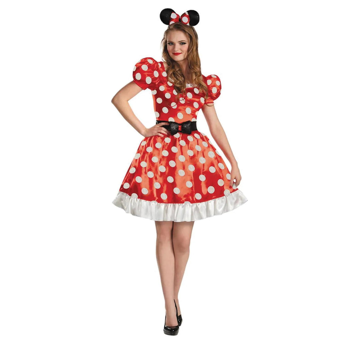 Disguise Womens Minnie Mouse Costume - Size Large
