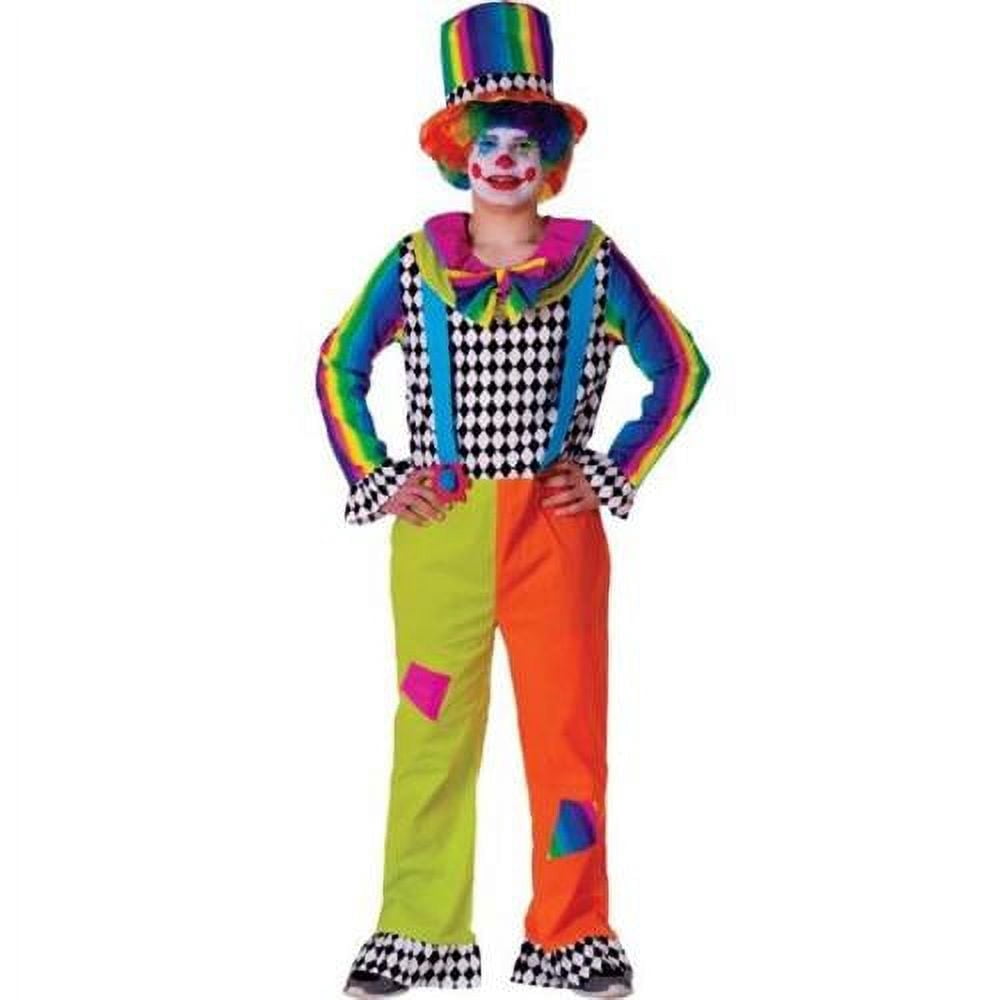 Dress Up America Jolly Clown Costume for Men - Adult Clown Costume Set