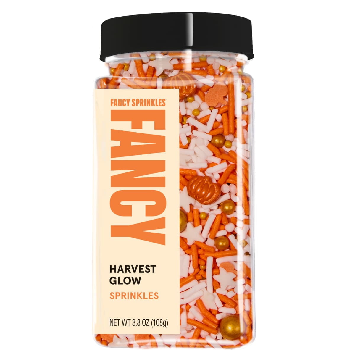 Fancy Sprinkles Harvest Glow Dessert Sprinkles, 3.8 oz