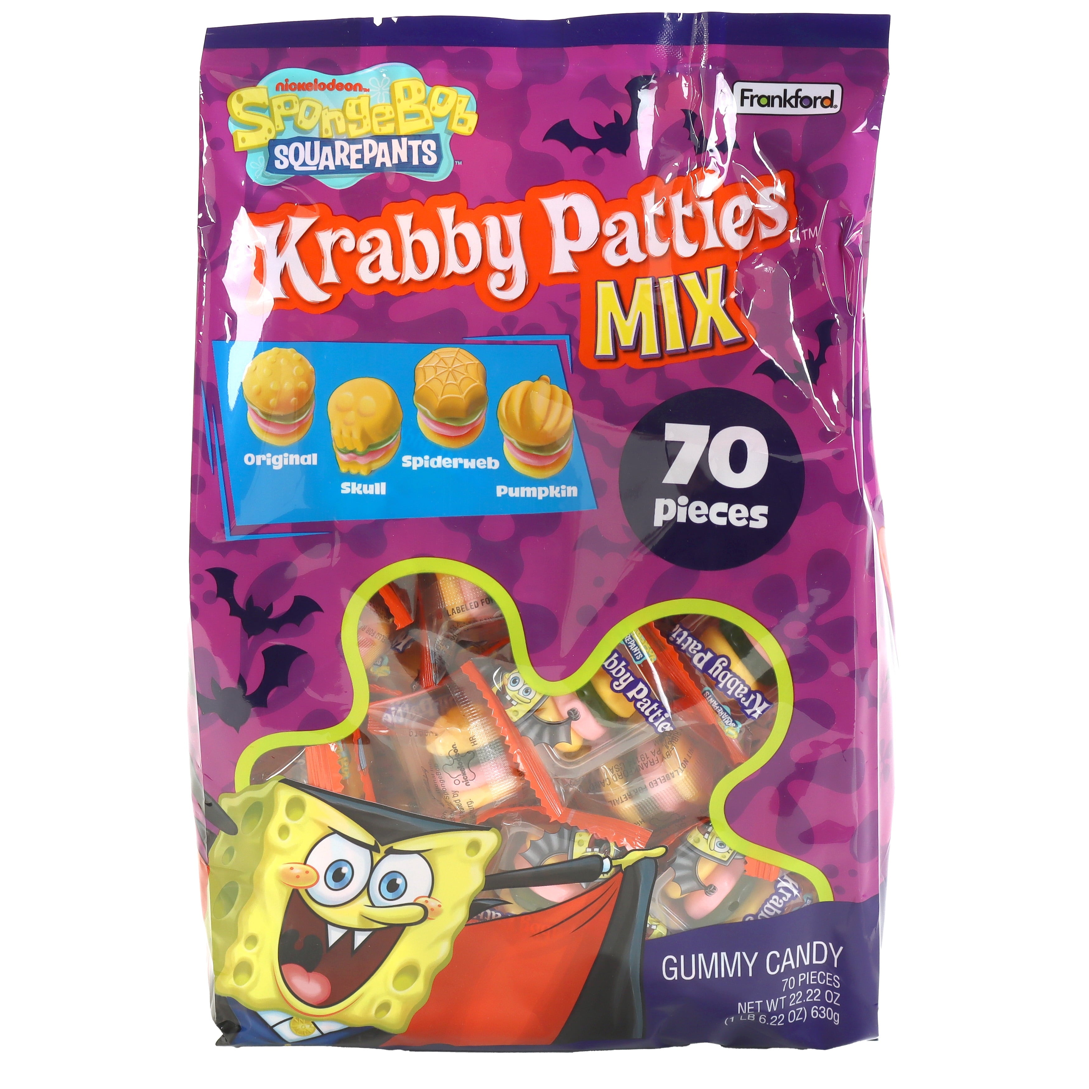 Frankford Krabby Patty Halloween Shapes Mix Bag