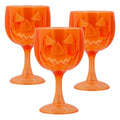 Fun Express Jack-O’-Lantern Reusable BPA-Free Plastic Goblets - 6 Count