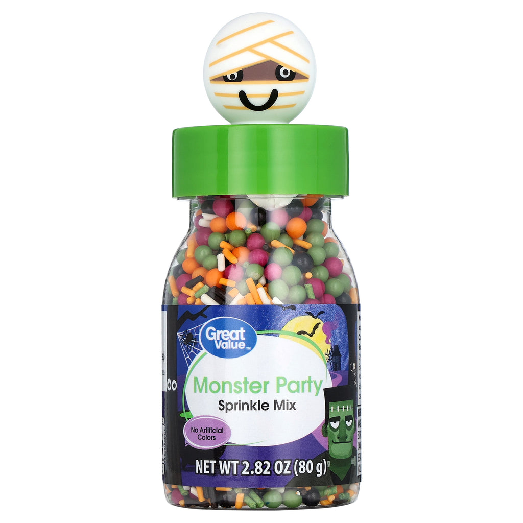 Great Value Monster Party Sprinkle Mix, 2.82 oz