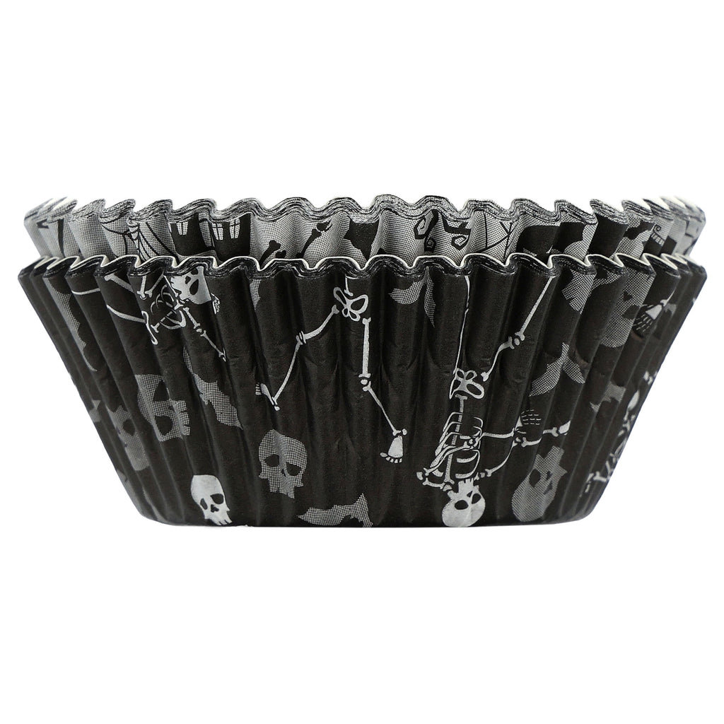 Great Value Skeleton Cupcake Liners, 48 Count