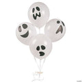 Ghost Latex Balloons - Party Decor - 48 Pieces