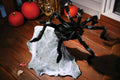 Morris Costumes FW91805 36 in. Animated Giant Jumping Spider Halloween Decoration, Black