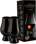Glencairn Official Blind Tasting Crystal Whiskey Glass BLACK, (Set of 2) Gift Box
