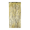 Gold Foil Door Curtain, 8' x 3', Party Banners, by Way To Celebrate