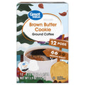 Great Value Brown Butter Cookie, 12 Count