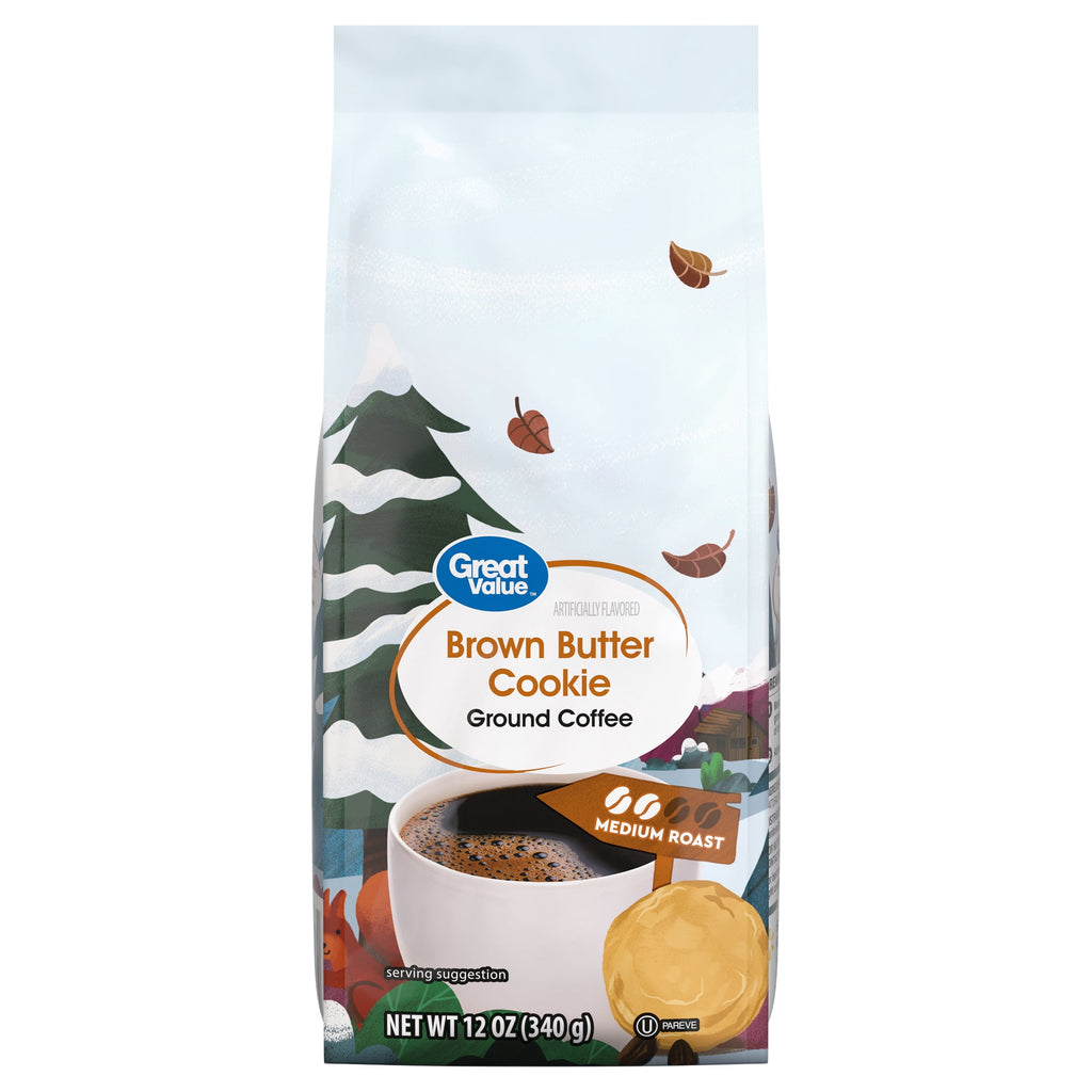 Great Value Brown Butter Cookie Ground Coffee