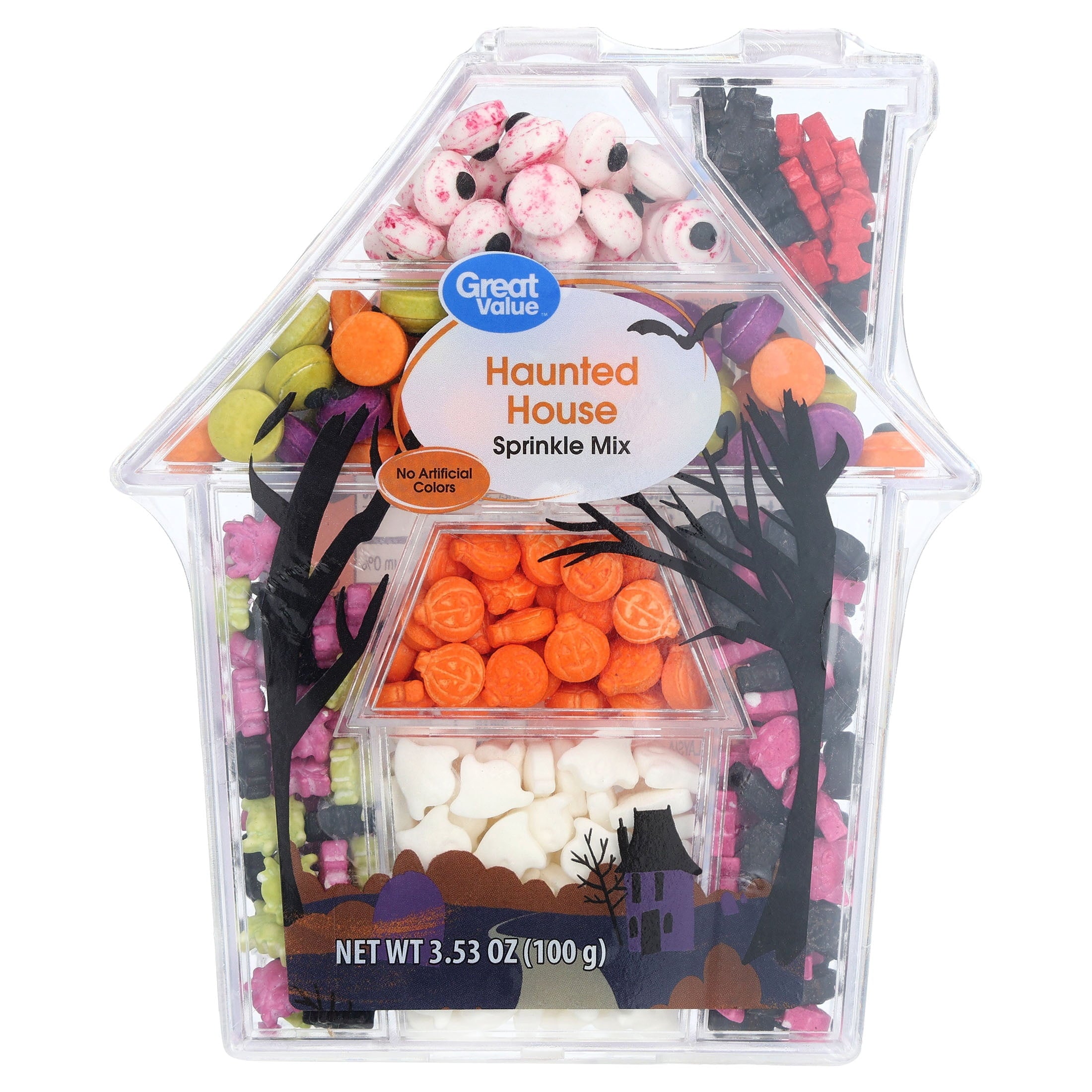 Great Value Haunted House Decorating Sprinkle Mix, 3.53 oz